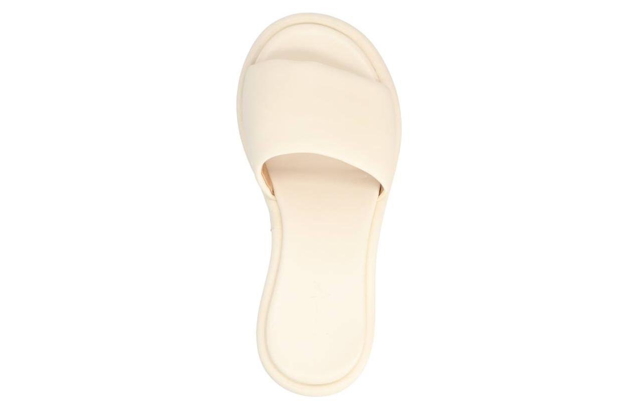 (W) Marsèll Spilla 'White Leather Round-Toe Slide' 圖 4