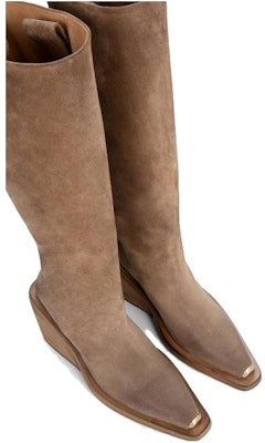 (Women) Marsèll Suede Round Toe High-Top Boots 'Brown' MW6934186310 Lookbook (Women) Marsèll Suede Round Toe High-Top Boots 'Brown' MW6934186310