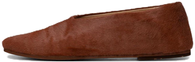 (Women) Marsèll Suede Slip-On Round-Toe Flats 'Brown' MW2105190380 (Women) Marsèll Suede Slip-On Round-Toe Flats 'Brown' MW2105190380
