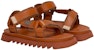 (Women) Marsèll Suicoke x Depa 'Brown Leather Velcro' MWSU01188544