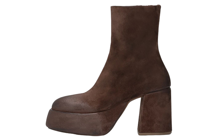 (W) Marsèll Tacplat Boot 'Brown Zip Fashion'