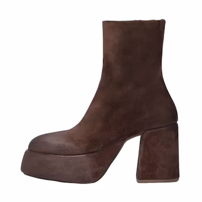 (W) Marsèll Tacplat Boot 'Brown Zip Fashion'