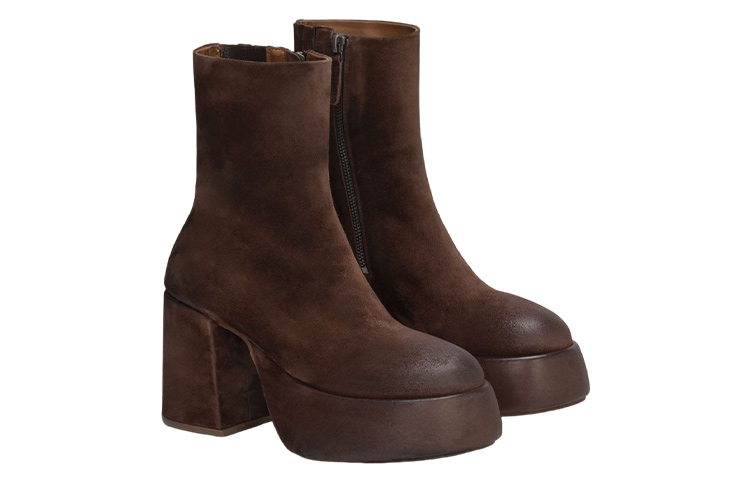 (W) Marsèll Tacplat Boot 'Brown Zip Fashion' 圖 2