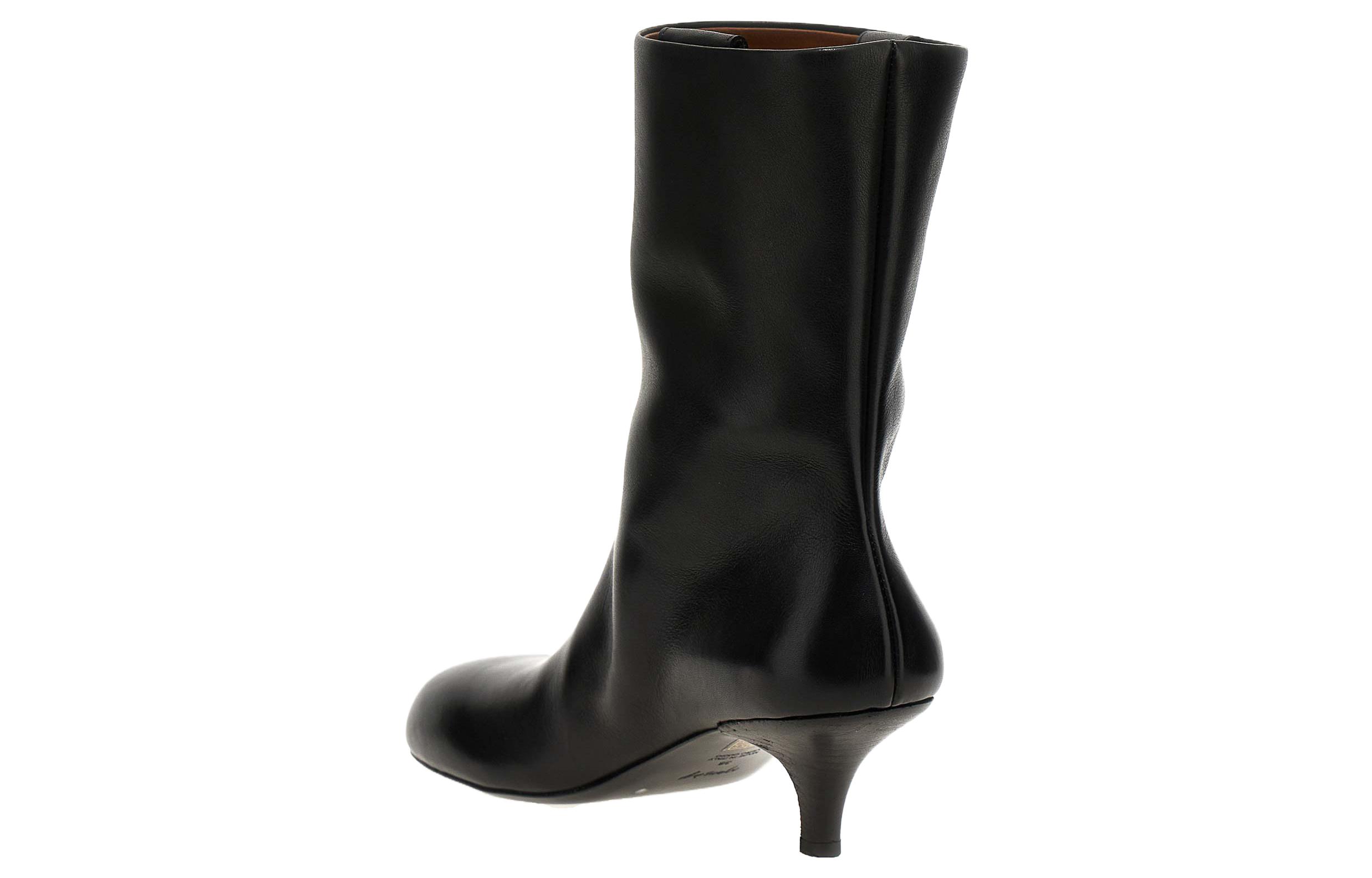 (W) Marsèll Tillo 'Black Square-Toe Ankle Boot' 圖 3