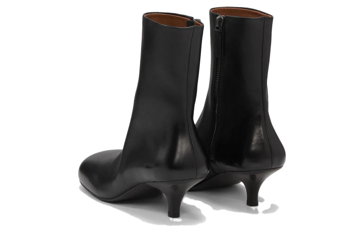(W) Marsèll Tillo 'Black Square-Toe Ankle Boot' 圖 4