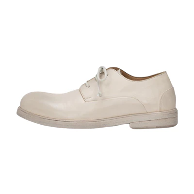 (W) Marsèll Zucca Leather Loafers 'Beige'