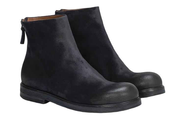 (W) Marsèll Zucca Zeppa 'Dark Blue Velvet Zip' 圖 3