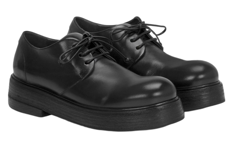 Order (Women) Marsèll Zuccolona 'Black Leather Lace-Up' MW5190172666