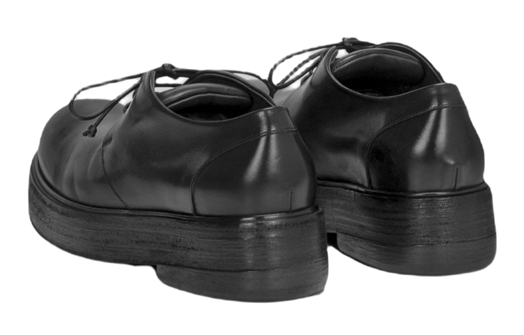 Shop (Women) Marsèll Zuccolona 'Black Leather Lace-Up' MW5190172666