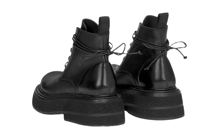 (W) Marsèll Zuccone 'Black Leather Ankle Boot' 圖 4