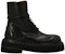 (Women) Marsèll Zuccone 'Black Leather Lace-Up Boots' MW7056118666