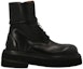Order (Women) Marsèll Zuccone 'Black Leather Lace-Up Boots' MW7056118666
