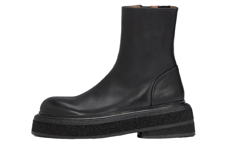 (W) Marsèll Zuccone Boot 'Black Zip Fashion'