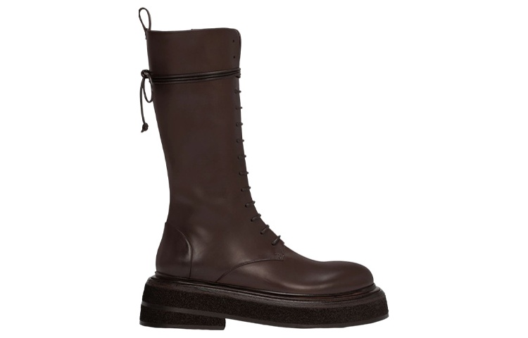 Order (W) Marsèll Zuccone High 'Botas Marrones de Moda con Cordones' MW6542118460