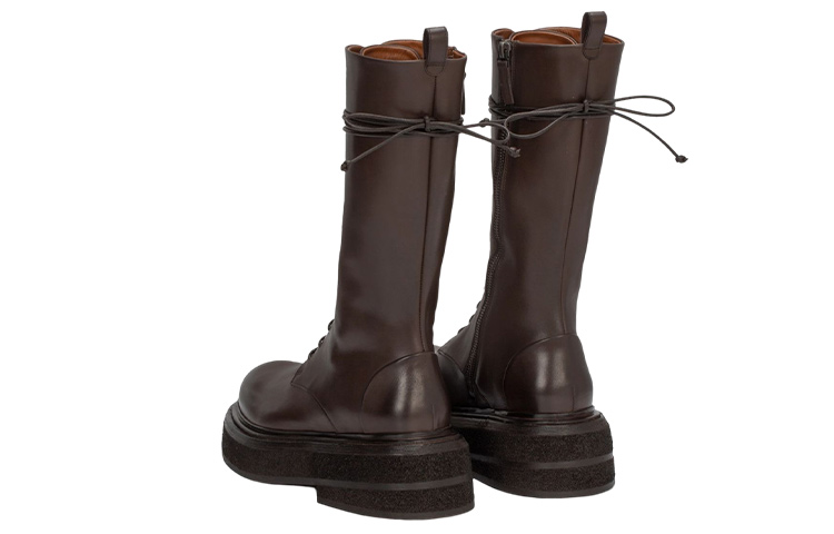 Shop (W) Marsèll Zuccone High 'Botas Marrones de Moda con Cordones' MW6542118460