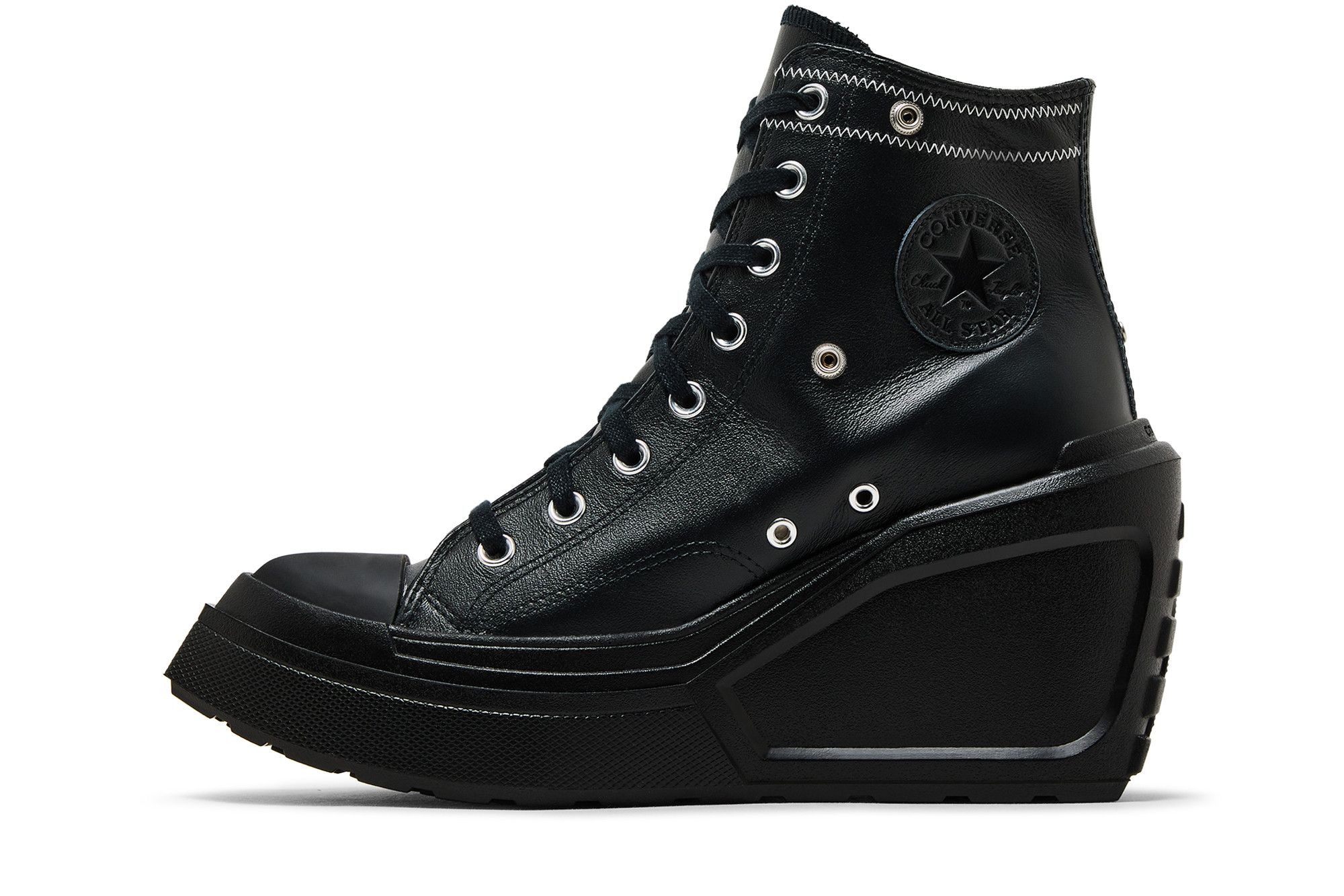 Purchase (W) Martine Ali x Converse Chuck 70 De Luxe Wedge 'Hitam Penuh' A08650C