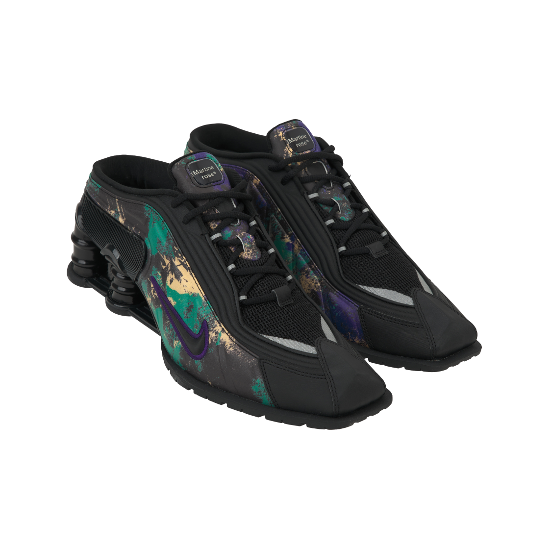 Shop (W) Martine Rose x Nike Shox Mule MR4 ''Aubergine'' DQ2401-003