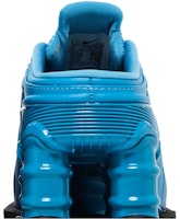 (W) Martine Rose x Nike Shox Mule MR4 'Scuba Blue' Lelaki Perempuan Sneakers DQ2401-400 Sizing (W) Martine Rose x Nike Shox Mule MR4 'Scuba Blue' Lelaki Perempuan Sneakers DQ2401-400