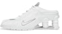 (W) Martine Rose x Nike Shox Mule MR4 'Putih Perak Metalik' DQ2401-100