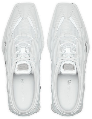 (Women) Martine Rose x Nike Shox Mule MR4 'White Metallic Silver' DQ2401-100 Shop (Women) Martine Rose x Nike Shox Mule MR4 'White Metallic Silver' DQ2401-100