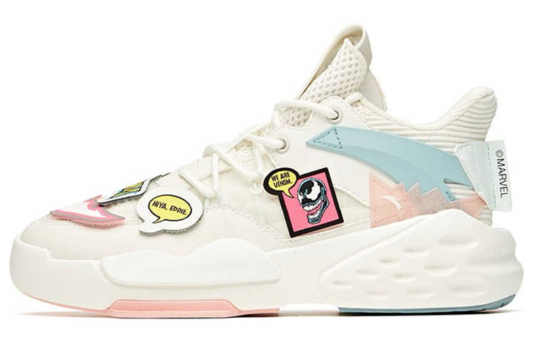 (W) Anta Marvel Shock the Game 4.0 'Venom Ivory White'