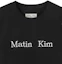 Lookbook (Women) Matin Kim Black Logo Crop Top MK2600TS741VBB