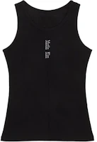 (Women) MATIN KIM Pleated Sleeveless Tank Top Black MK2400TS008MBB (Women) MATIN KIM Pleated Sleeveless Tank Top Black MK2400TS008MBB
