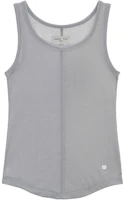 (Women) MATIN KIM Sleeveless Crewneck Tank Top Gray Colorblock Design MK2434TS036MGY (Women) MATIN KIM Sleeveless Crewneck Tank Top Gray Colorblock Design MK2434TS036MGY