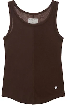 (Women) Matin Kim Sleeveless Thin Colorblock Tank Top Women’s Brown. MK2434TS036MBR Buy (Women) Matin Kim Sleeveless Thin Colorblock Tank Top Women’s Brown. MK2434TS036MBR