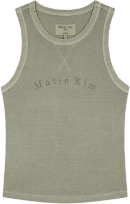 (Women) MATIN KIM SS26 Retro Ribbed Lightweight Tank Top MK2634TS023MBE Buy (Women) MATIN KIM SS26 Retro Ribbed Lightweight Tank Top MK2634TS023MBE