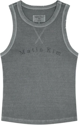 (Women) Matin Kim SS26 Ribbed Crewneck Versatile Tank Top Women MK2634TS023MLG Buy (Women) Matin Kim SS26 Ribbed Crewneck Versatile Tank Top Women MK2634TS023MLG