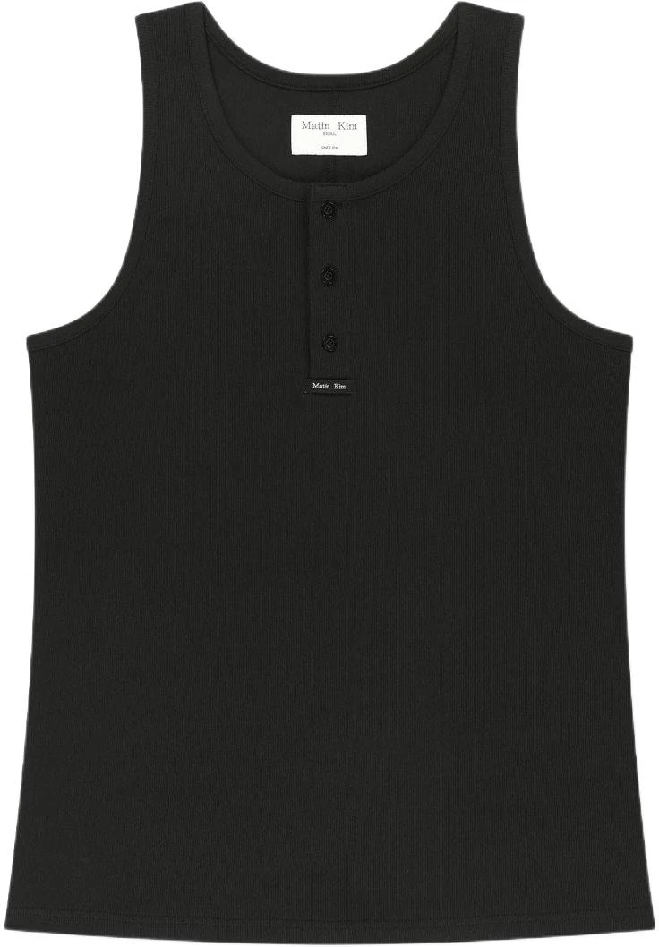 matin-kim-ss-26-sleeveless-henley-top-in-black-slim-fit-comfortable-design-mk-2634-ts-511-hbb