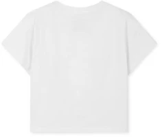 Order (Women) Matin Kim White Logo Crop Top MK2600TS741VWH