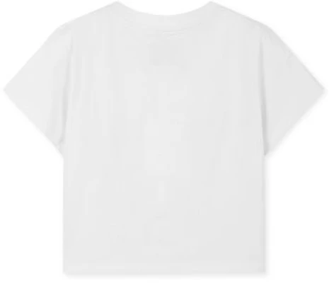 (Women) Matin Kim White Logo Crop Top MK2600TS741VWH Order (Women) Matin Kim White Logo Crop Top MK2600TS741VWH