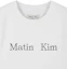 Lookbook (Women) Matin Kim White Logo Crop Top MK2600TS741VWH