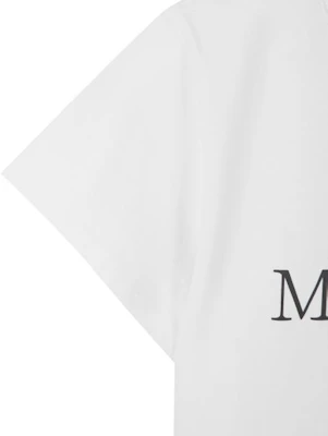 (Women) Matin Kim White Logo Crop Top MK2600TS741VWH Shop (Women) Matin Kim White Logo Crop Top MK2600TS741VWH