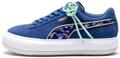 (Women) Mayu Kimono x Puma Suede 'Elektro Blue' 383424-01 (Women) Mayu Kimono x Puma Suede 'Elektro Blue' 383424-01
