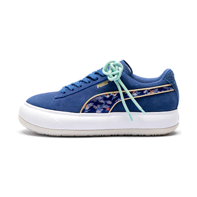 (W) Mayu Kimono Puma Suede 'Elektro Blue'