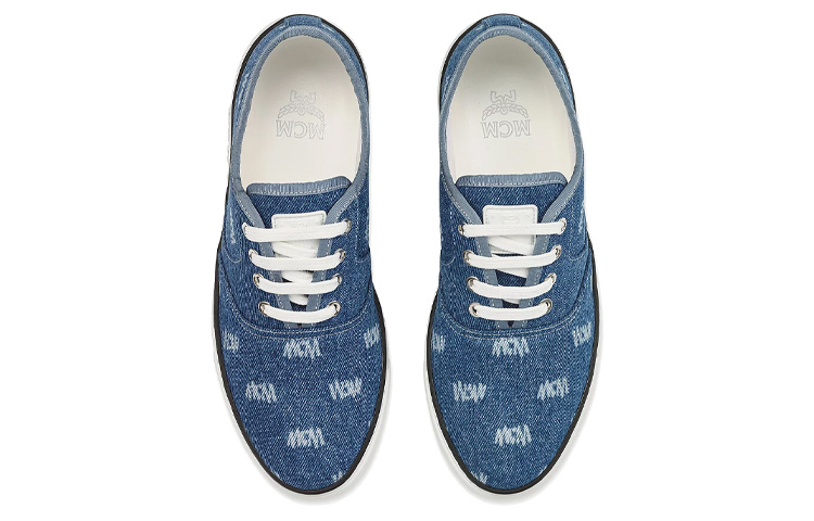 (W) MCM Classic Low 'Blue' 圖 4