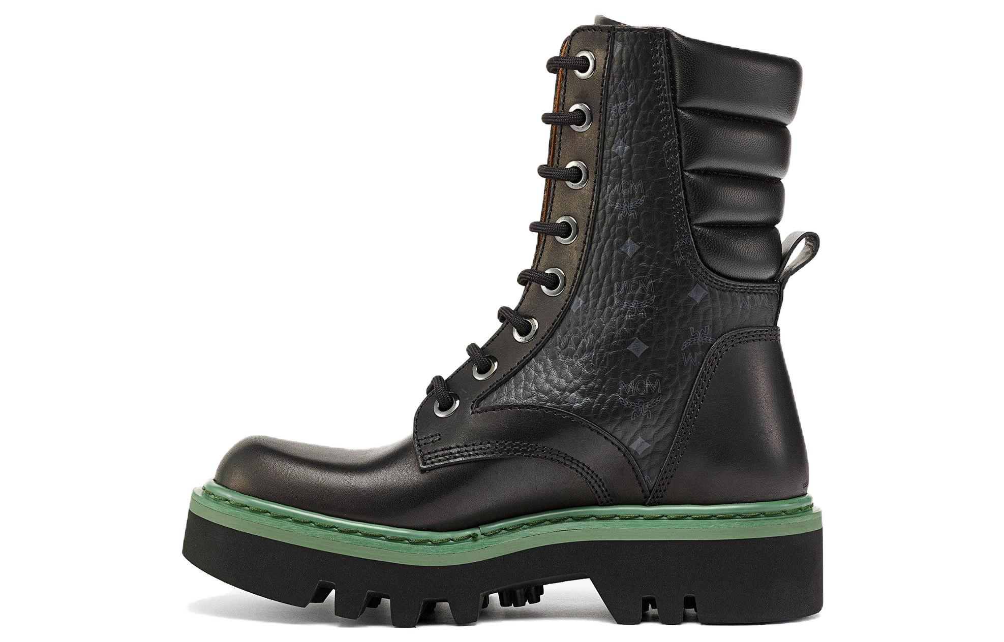 (Women) MCM Leather Boot 'Black Comfort' MESCAMM01BK