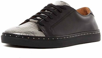 (Women) MCM Leather Low-Top Lace-Up Fashion Sneaker 'Black' MEN5A2I04SV (Women) MCM Leather Low-Top Lace-Up Fashion Sneaker 'Black' MEN5A2I04SV