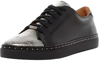 (Women) MCM Leather Low-Top Lace-Up Fashion Sneaker 'Black' MEN5A2I04SV (Women) MCM Leather Low-Top Lace-Up Fashion Sneaker 'Black' MEN5A2I04SV
