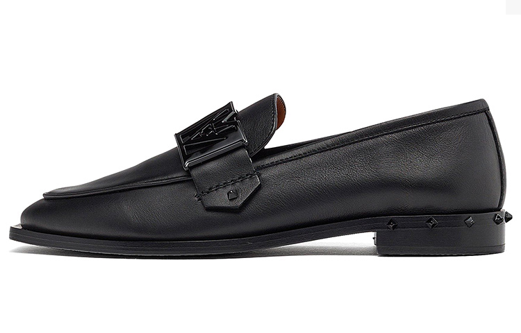 (Women) MCM Loafer 'Black Calfskin' MESBALM01BK038