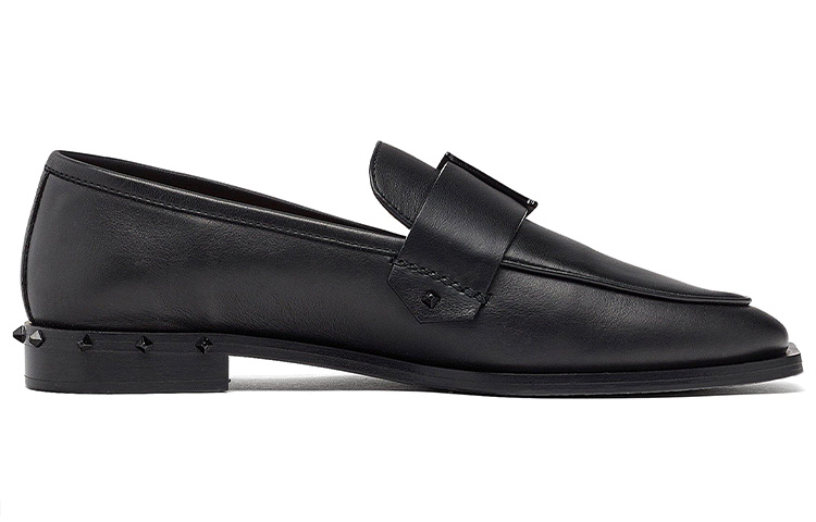 Order (Women) MCM Loafer 'Black Calfskin' MESBALM01BK038