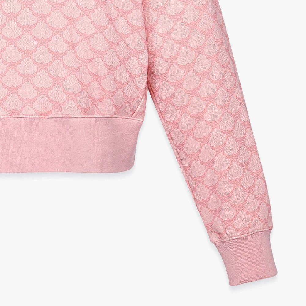 Details for (Women) MCM Logo Print Pink Oversized Hoodie  Edition. MFAESMM03P600M
