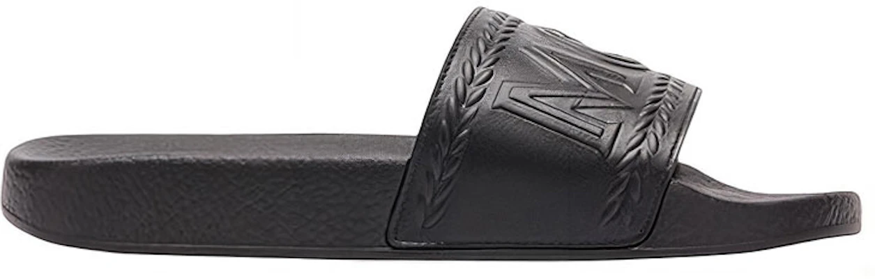 (W) MCM Sandal Logo Warna Hitam MESASMM24BK Order (W) MCM Sandal Logo Warna Hitam MESASMM24BK