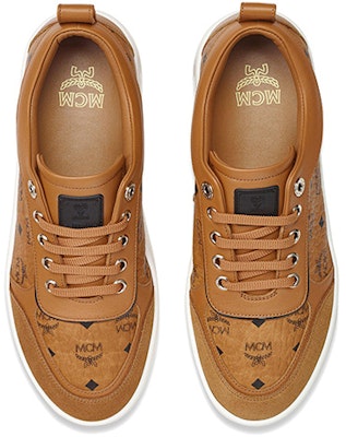 (Women) MCM Low Top Lace-Up 'Brown Leather Fashion Sneaker' MESCASW02CO Lookbook (Women) MCM Low Top Lace-Up 'Brown Leather Fashion Sneaker' MESCASW02CO
