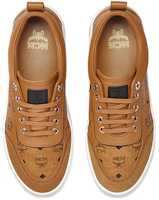 Lookbook (W) Sneaker Kulit Coklat Fashion Rendah MCM MESCASW02CO