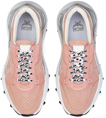 (W) MCM 핑크 가죽 로우탑 스니커즈 (MCM Pink Leather Low-top Sneakers) MESCSMM12QH037 Shop (W) MCM 핑크 가죽 로우탑 스니커즈 (MCM Pink Leather Low-top Sneakers) MESCSMM12QH037