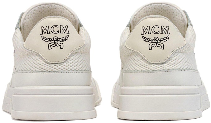 (W) MCM Kasut Sneakers Rendah 'Kulit Anak Lembu Putih' MESDASW03WT035 Shop (W) MCM Kasut Sneakers Rendah 'Kulit Anak Lembu Putih' MESDASW03WT035